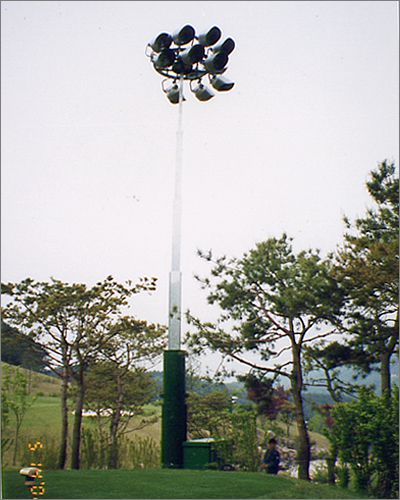 체인방식 조명마스트 